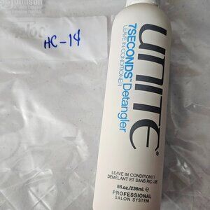 UNITE 7 SECONDS DETANGLER LEAVE IN CONDITIONER 8 FL OZ NEW